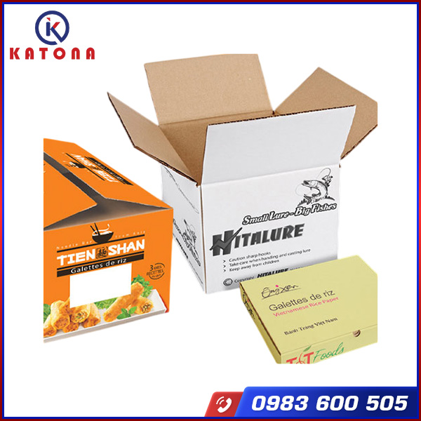 Thùng carton in offset